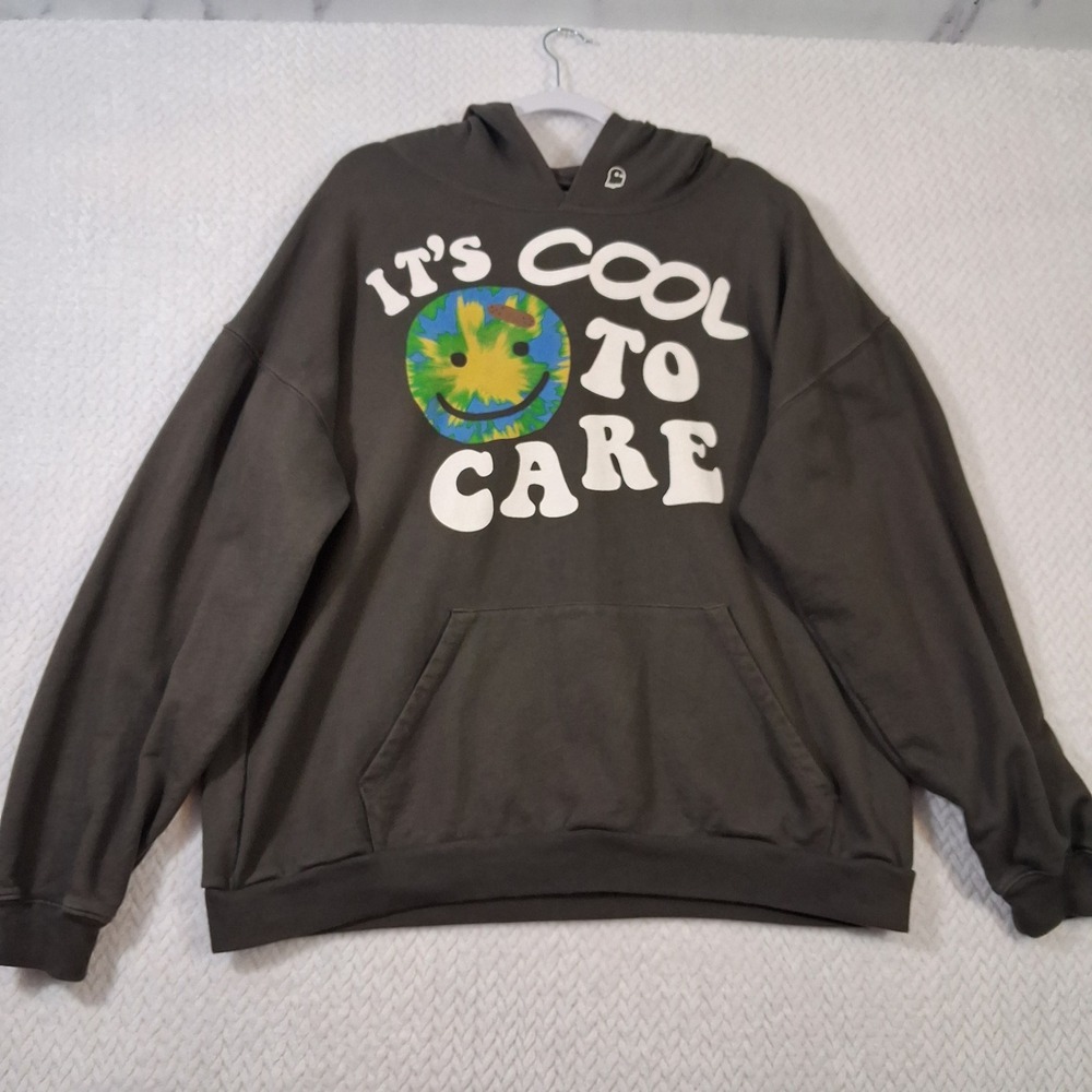 Lonely Ghost Hoodie Mens XL Charcoal Grey